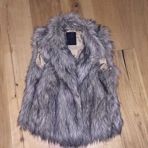 Calvin Klein Jeans Faux Fur Vest